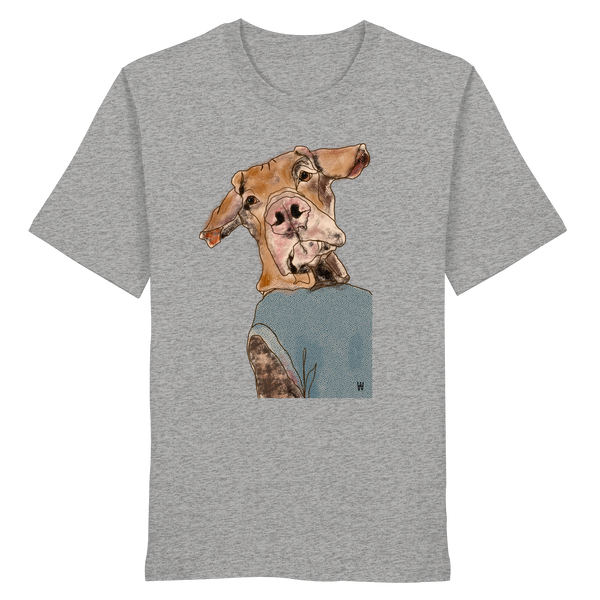 Magyar Vizsla #1 ... Organic Unisex Shirt ... Charakterköpfe