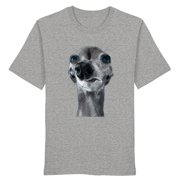 Italienisches Windspiel #6 ... Organic Unisex T-Shirt ... Charakterköpfe