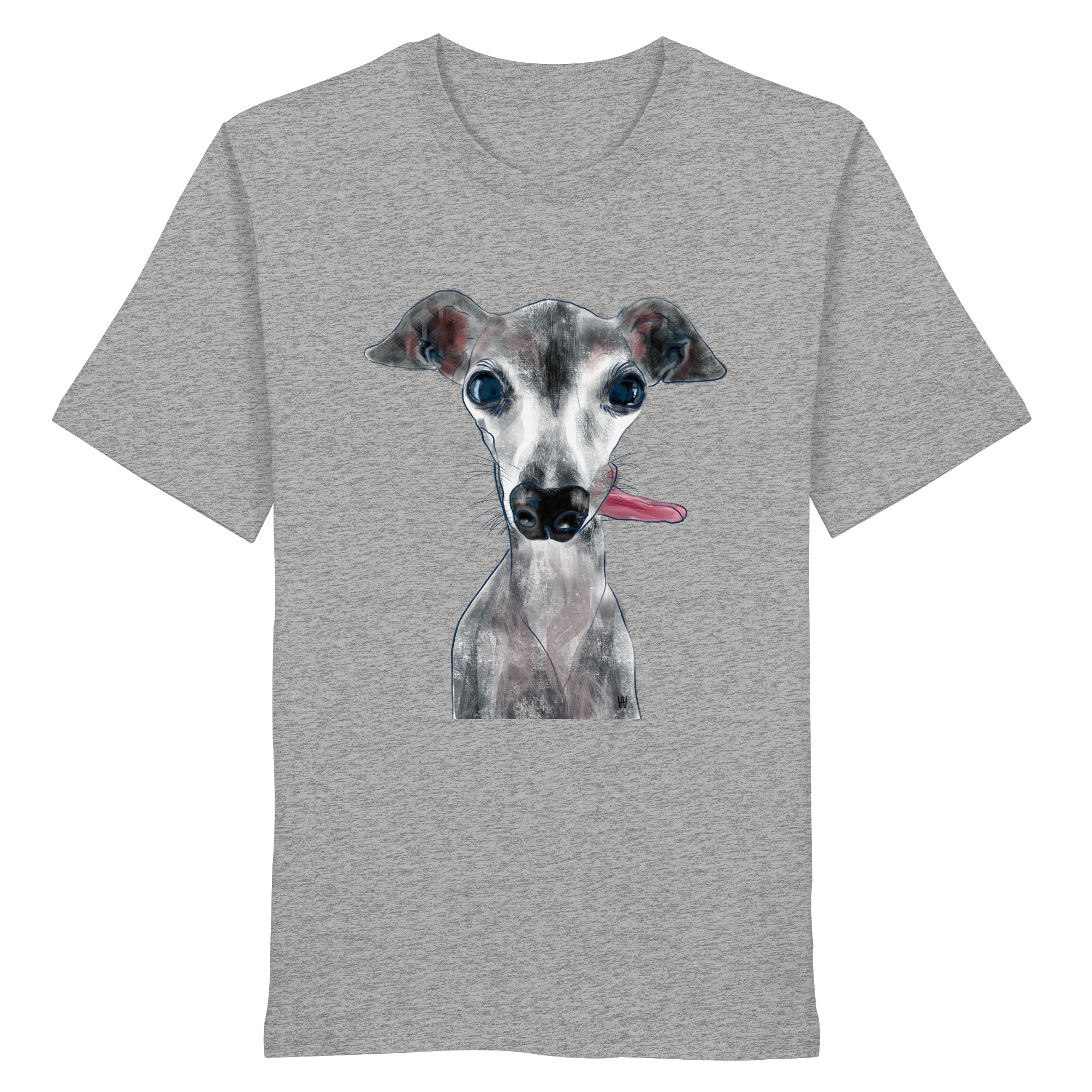 Italienisches Windspiel #11 ... Organic Unisex T-Shirt ... Lieblingsmomente