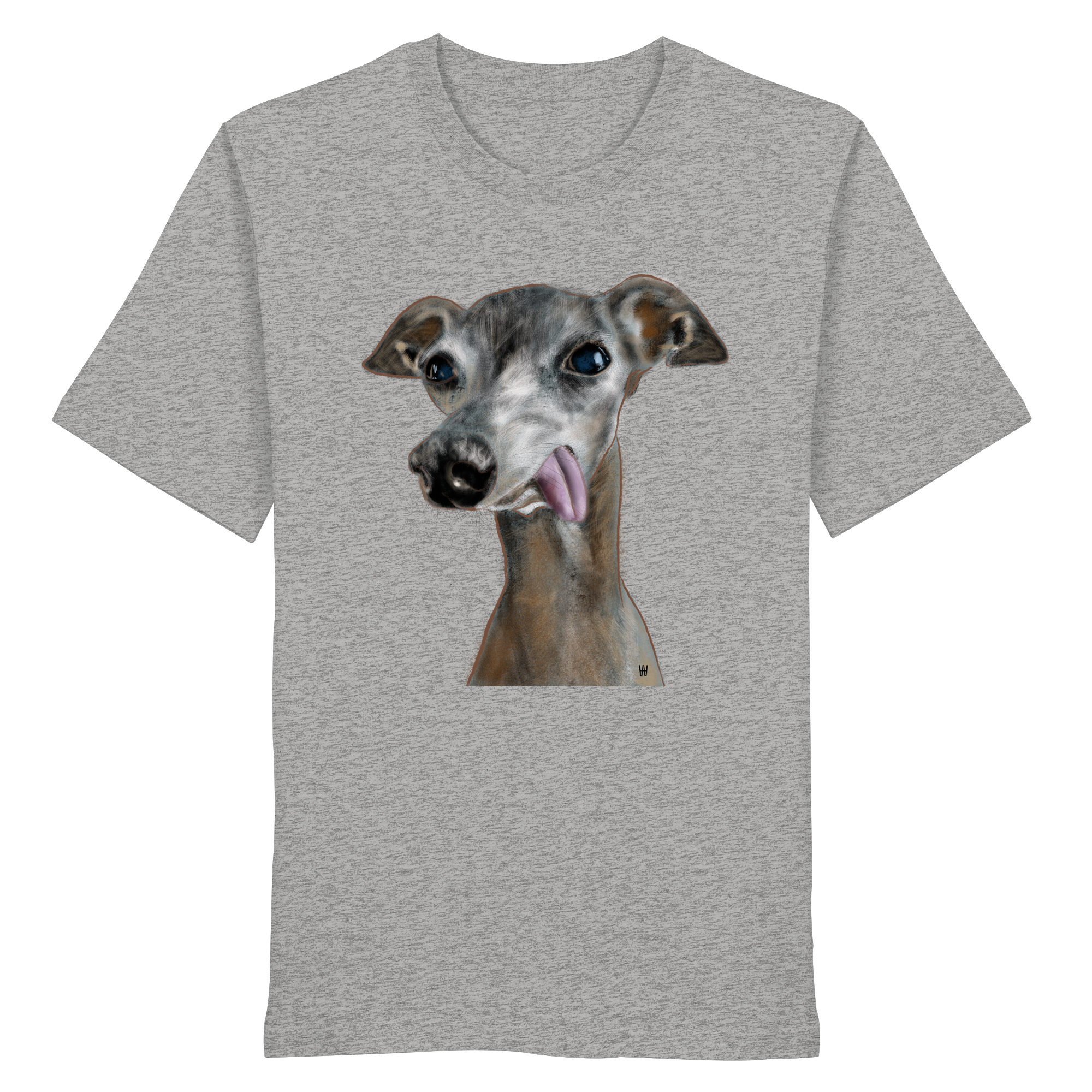 Italienisches Windspiel #8 ... Organic Unisex T-Shirt ... Lieblingsmomente