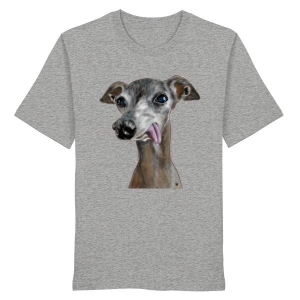 Italienisches Windspiel #8 ... Organic Unisex T-Shirt ... Lieblingsmomente