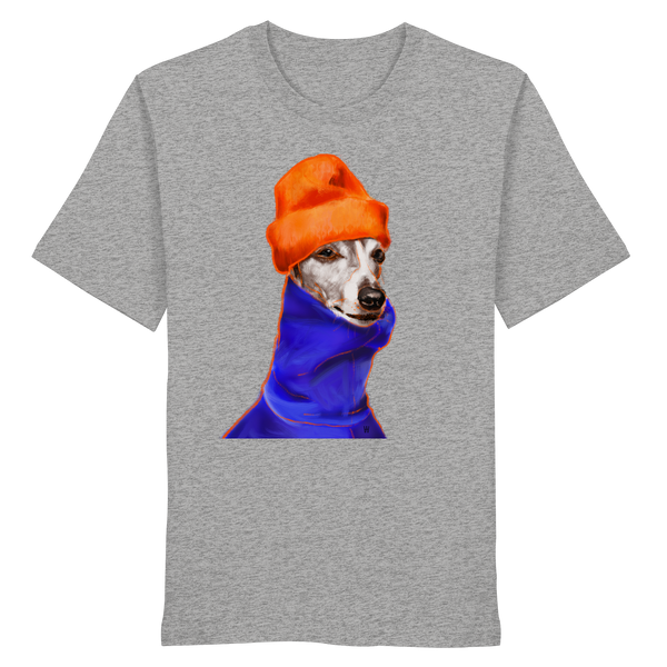 Whippet #2 ... Organic Unisex T-Shirt ... Charakterköpfe
