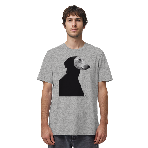 Whippet #12 ... Organic Unisex Shirt ... Charakterköpfe