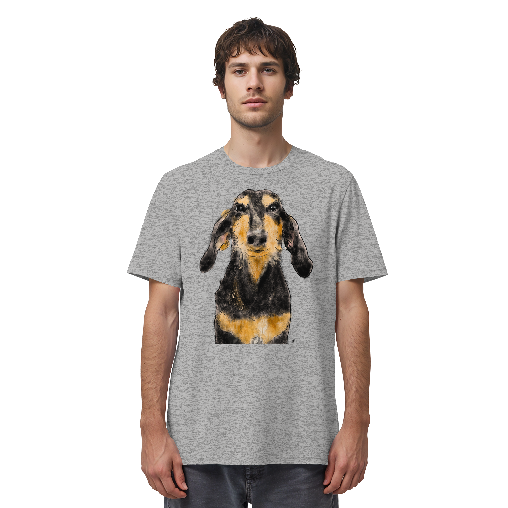 Segugio Italiano #1 ... Organic Unisex T-Shirt ... Charakterköpfe