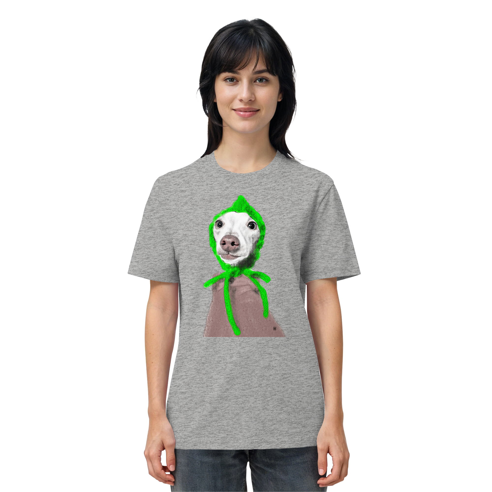 Italienisches Windspiel #13 ... Organic Unisex Shirt ... Seelenstudien