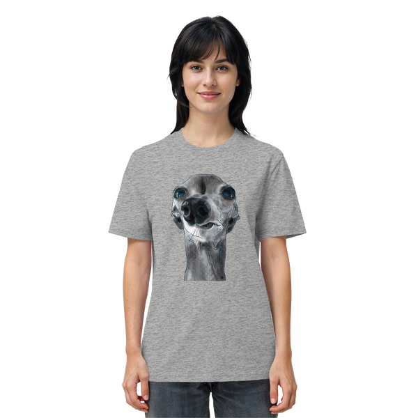 Italienisches Windspiel #6 ... Organic Unisex T-Shirt ... Charakterköpfe