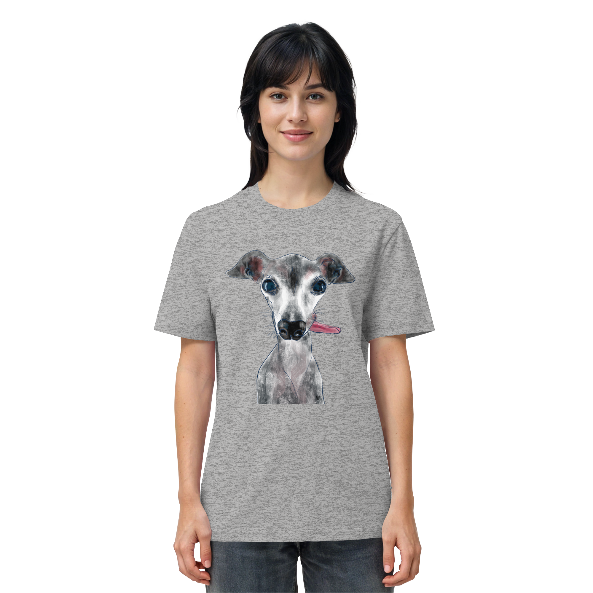 Italienisches Windspiel #11 ... Organic Unisex T-Shirt ... Lieblingsmomente