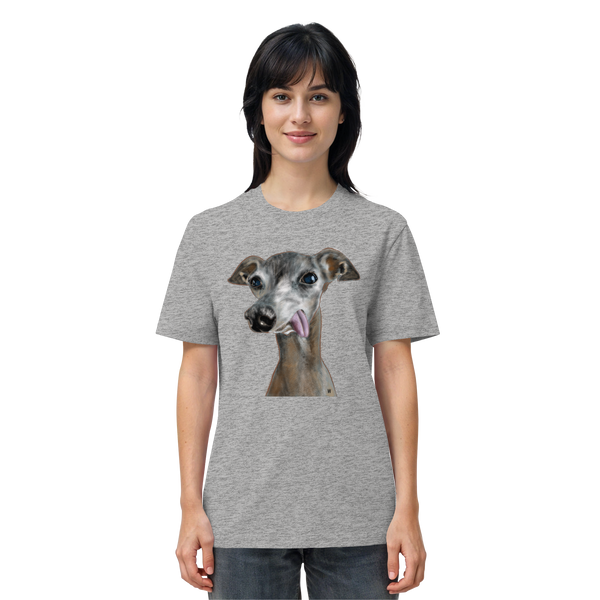Italienisches Windspiel #8 ... Organic Unisex T-Shirt ... Lieblingsmomente
