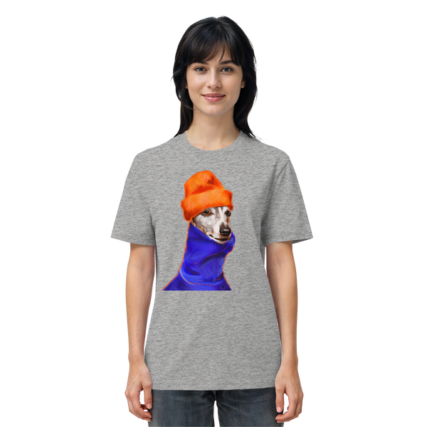 Whippet #2 ... Organic Unisex T-Shirt ... Charakterköpfe