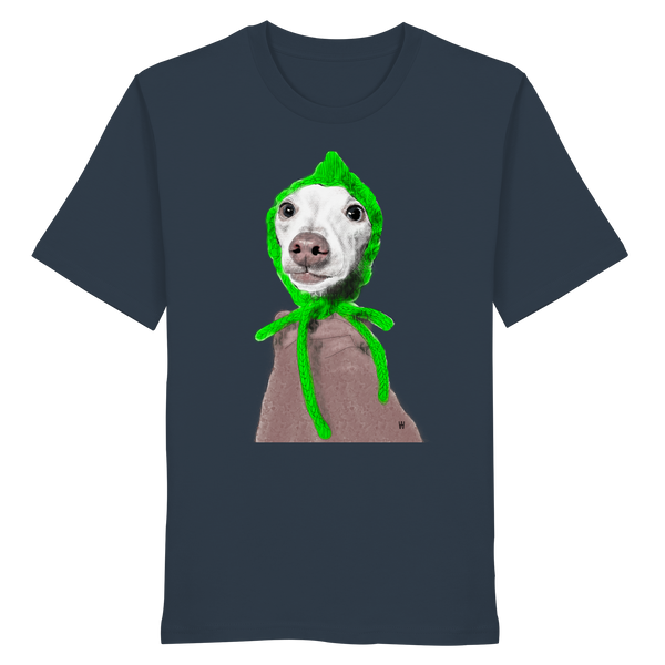 Italienisches Windspiel #13 ... Organic Unisex Shirt ... Seelenstudien
