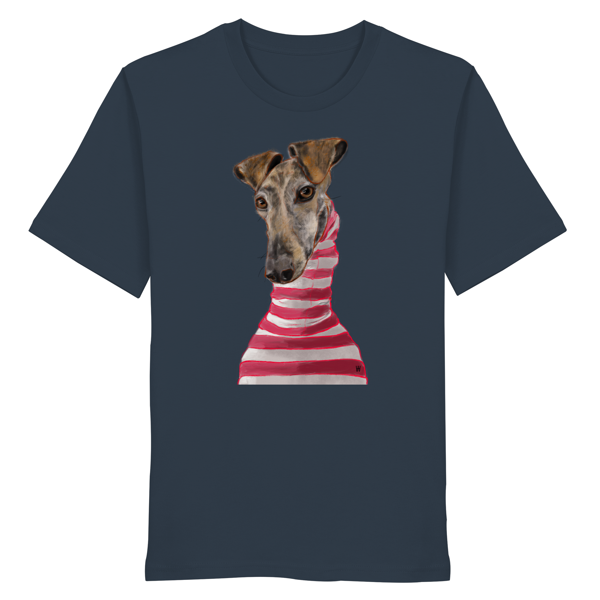 Galgo #2 ... Organic Unisex T-Shirt ... Charakterköpfe