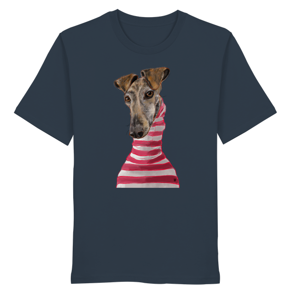Galgo #2 ... Organic Unisex T-Shirt ... Charakterköpfe
