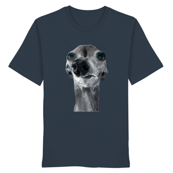 Italienisches Windspiel #6 ... Organic Unisex T-Shirt ... Charakterköpfe