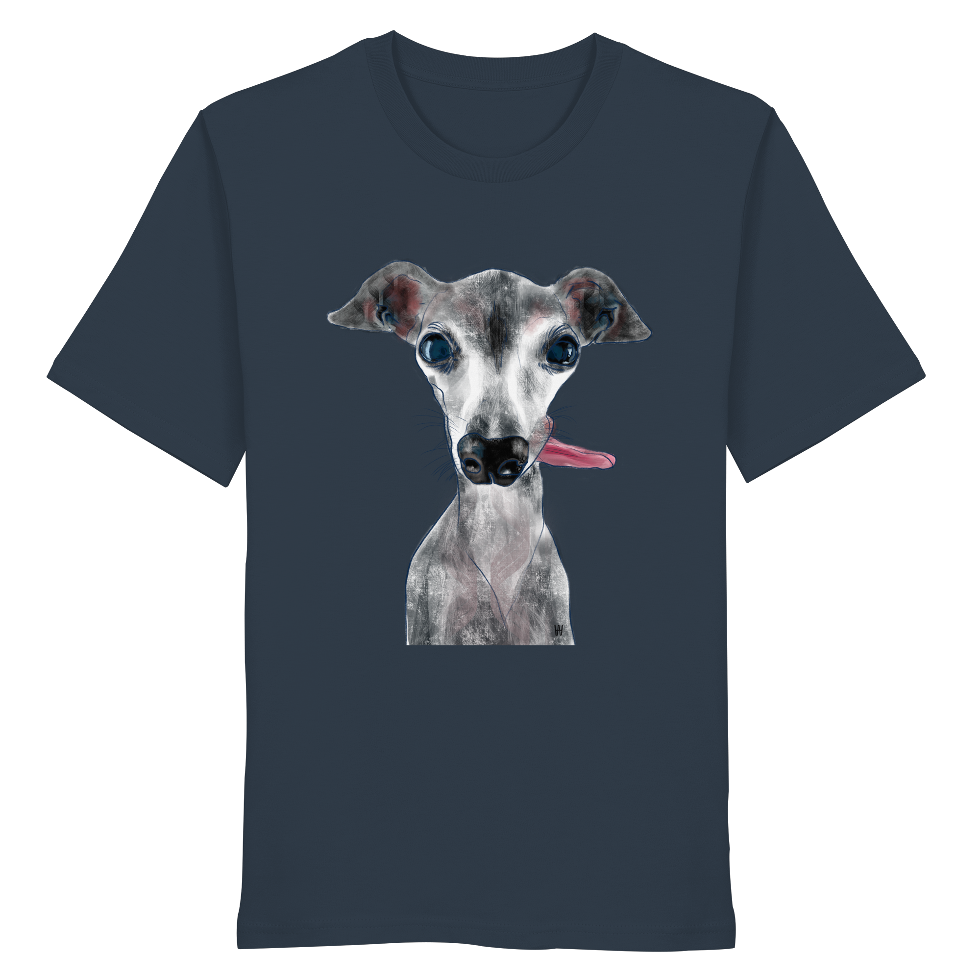 Italienisches Windspiel #11 ... Organic Unisex T-Shirt ... Lieblingsmomente