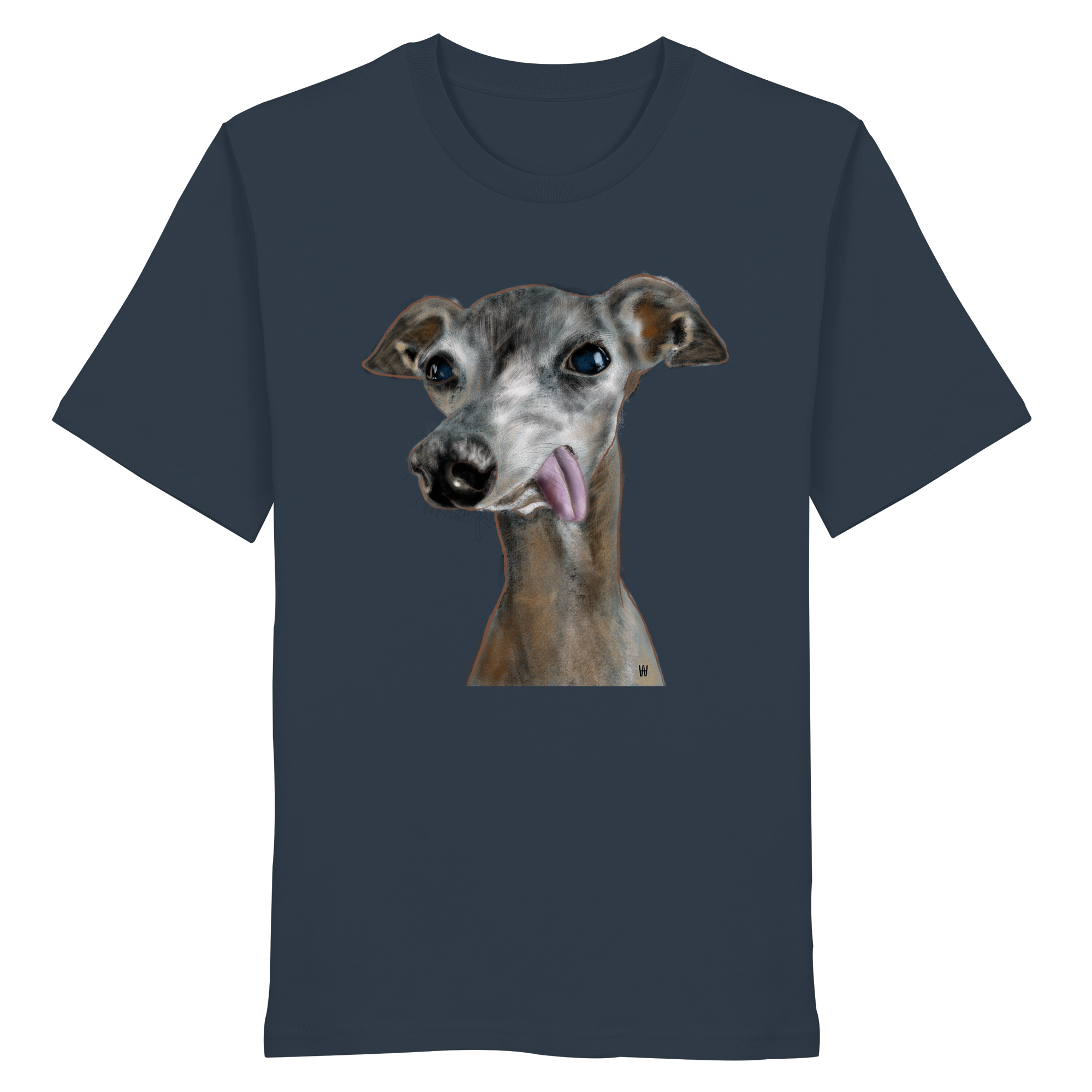 Italienisches Windspiel #8 ... Organic Unisex T-Shirt ... Lieblingsmomente