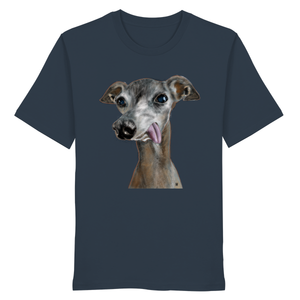 Italienisches Windspiel #8 ... Organic Unisex T-Shirt ... Lieblingsmomente