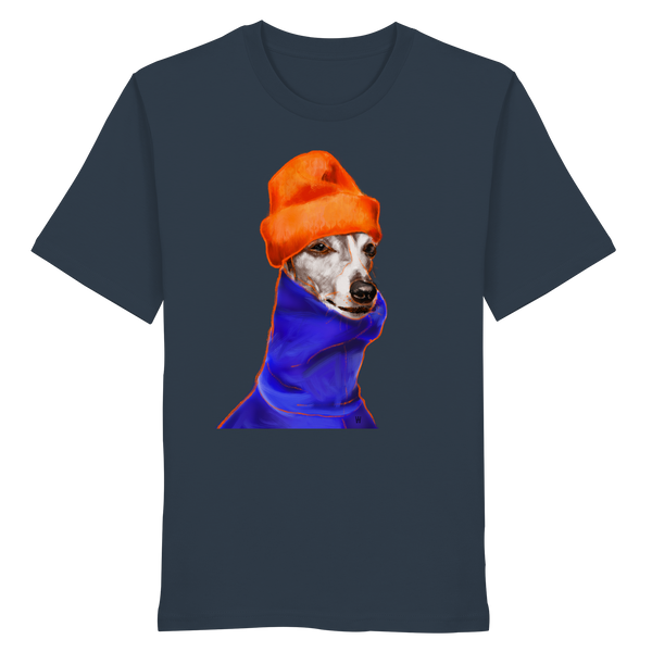 Whippet #2 ... Organic Unisex T-Shirt ... Charakterköpfe