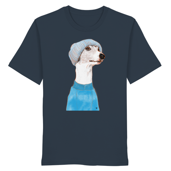 Whippet #3 ... Organic Unisex T-Shirt ... Charakterköpfe