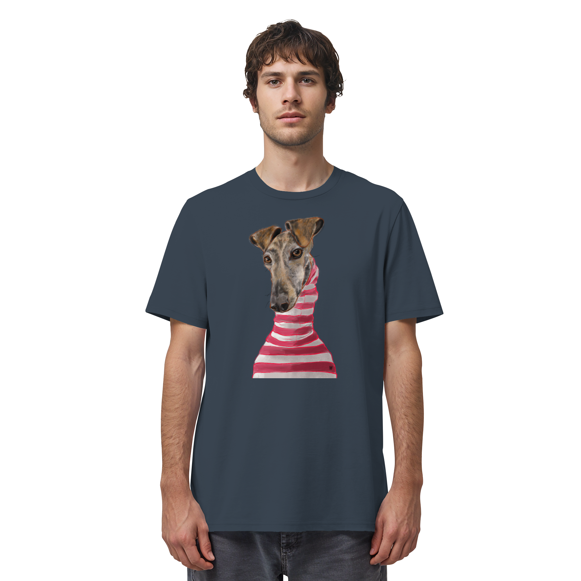 Galgo #2 ... Organic Unisex T-Shirt ... Charakterköpfe