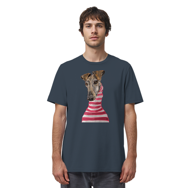 Galgo #2 ... Organic Unisex T-Shirt ... Charakterköpfe