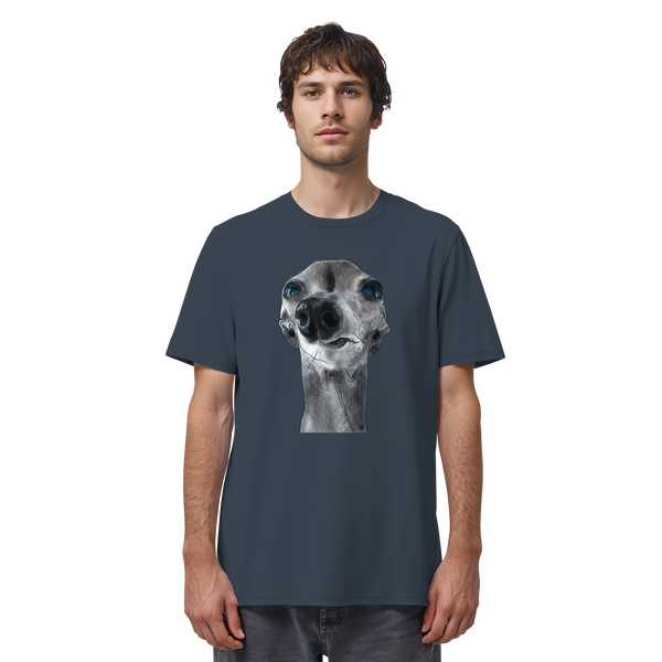 Italienisches Windspiel #6 ... Organic Unisex T-Shirt ... Charakterköpfe