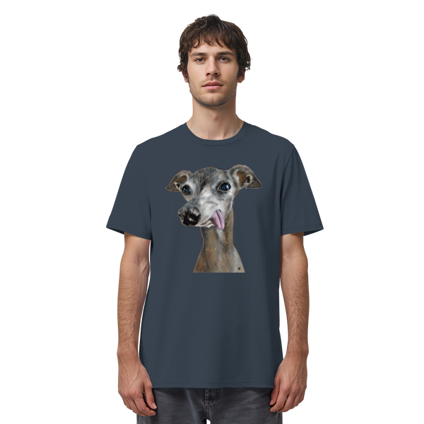 Italienisches Windspiel #8 ... Organic Unisex T-Shirt ... Lieblingsmomente