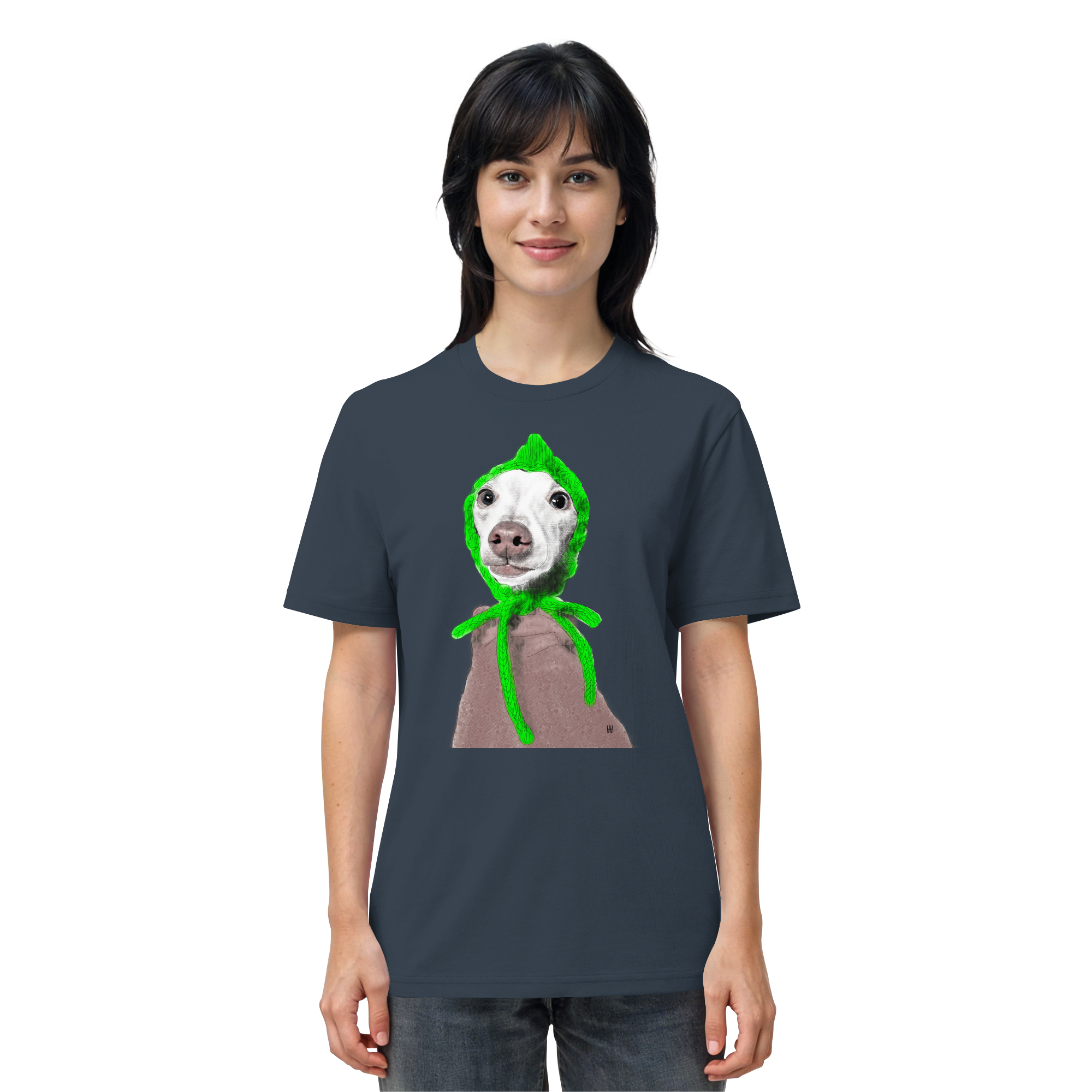 Italienisches Windspiel #13 ... Organic Unisex Shirt ... Seelenstudien