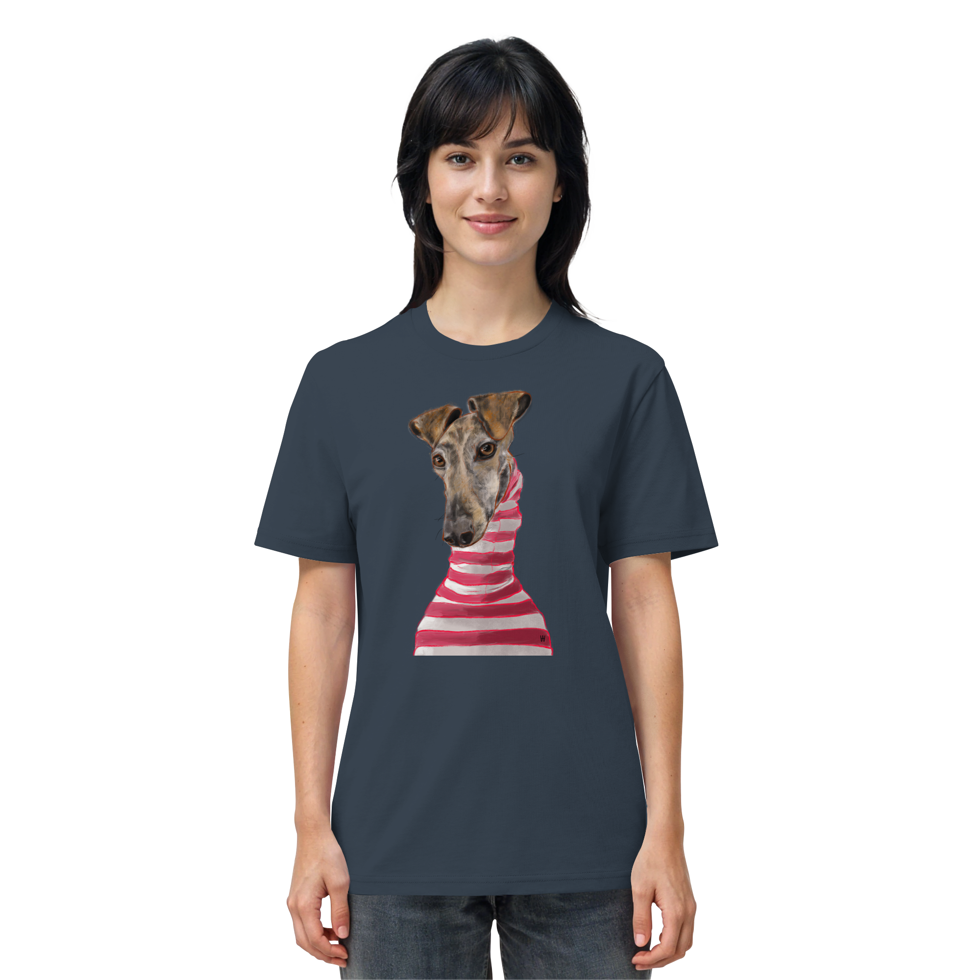 Galgo #2 ... Organic Unisex T-Shirt ... Charakterköpfe