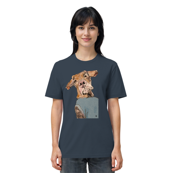 Magyar Vizsla #1 ... Organic Unisex Shirt ... Charakterköpfe