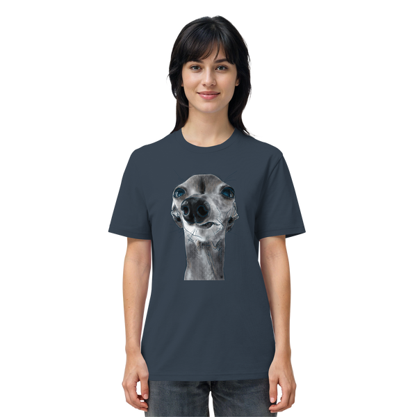 Italienisches Windspiel #6 ... Organic Unisex T-Shirt ... Charakterköpfe