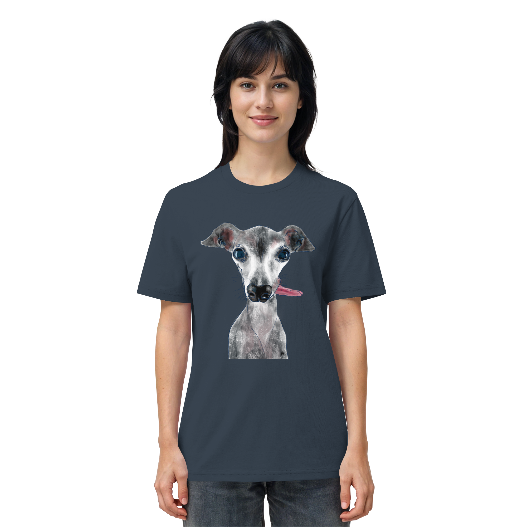 Italienisches Windspiel #11 ... Organic Unisex T-Shirt ... Lieblingsmomente