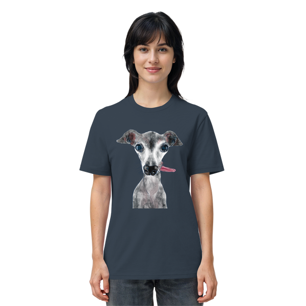 Italienisches Windspiel #11 ... Organic Unisex T-Shirt ... Lieblingsmomente