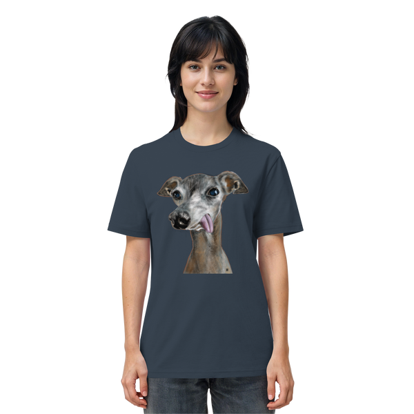 Italienisches Windspiel #8 ... Organic Unisex T-Shirt ... Lieblingsmomente