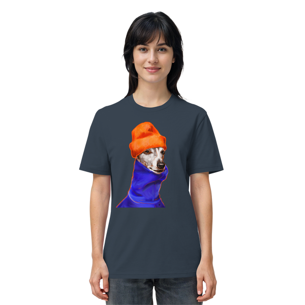 Whippet #2 ... Organic Unisex T-Shirt ... Charakterköpfe