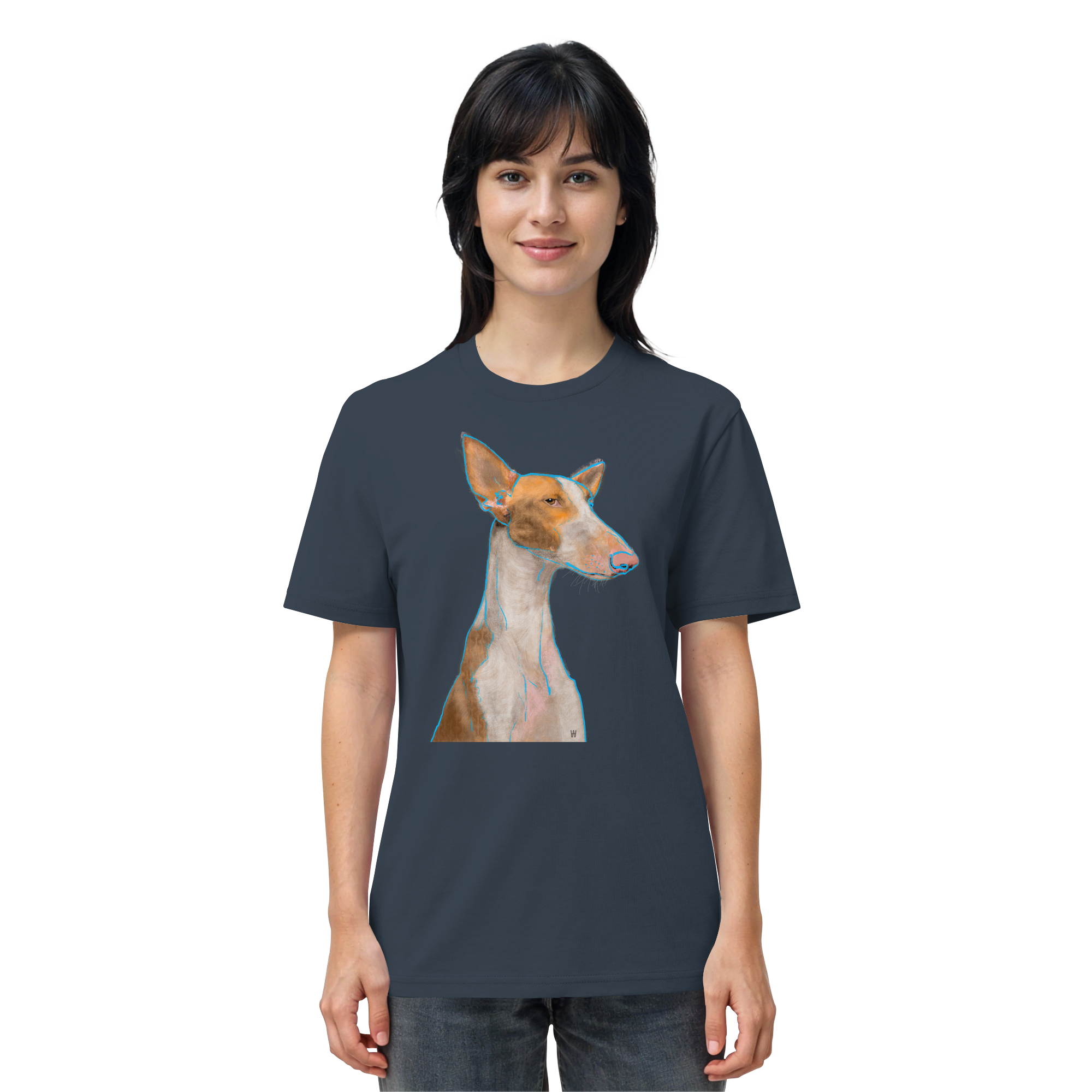 Podenco #3 ... Organic Unisex T-shirt ... Seelenstudien
