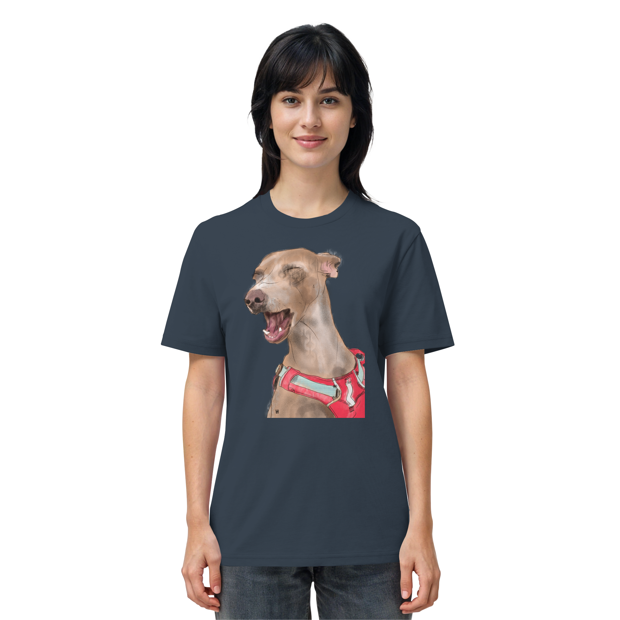 Podenco #7 ... Organic Unisex Shirt ... Lieblingsmomente