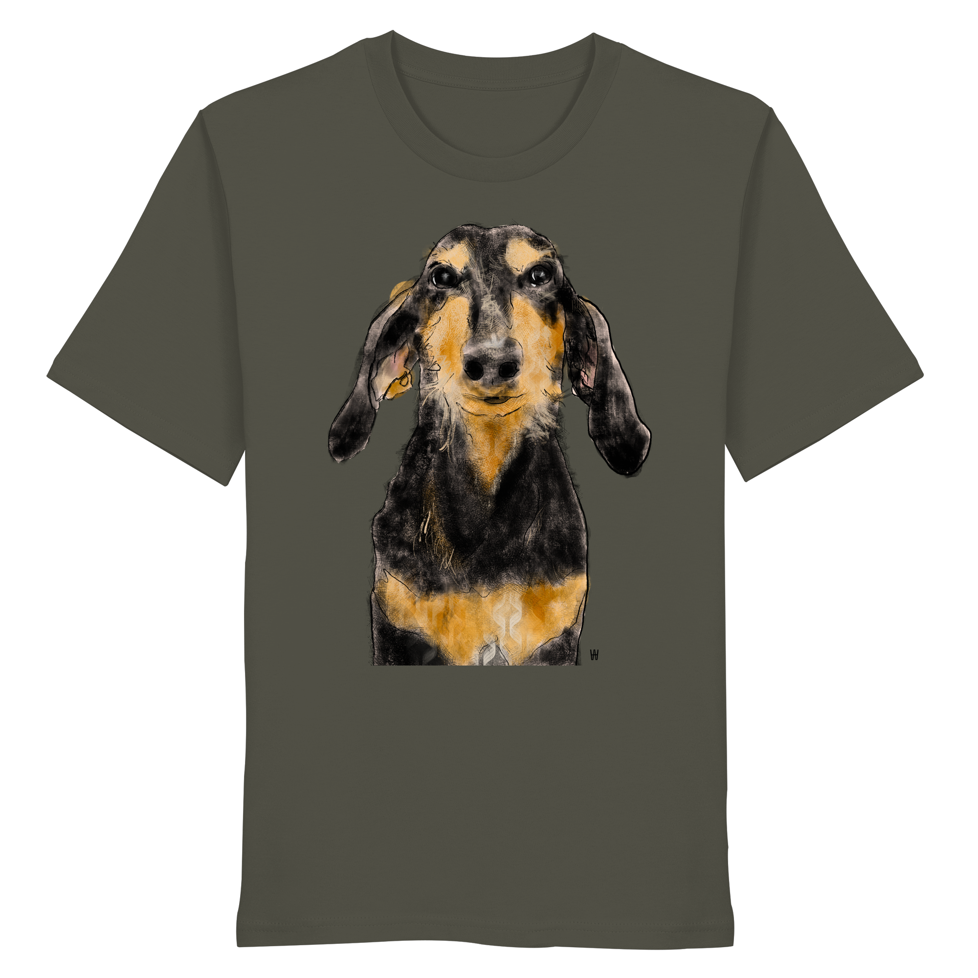 Segugio Italiano #1 ... Organic Unisex T-Shirt ... Charakterköpfe