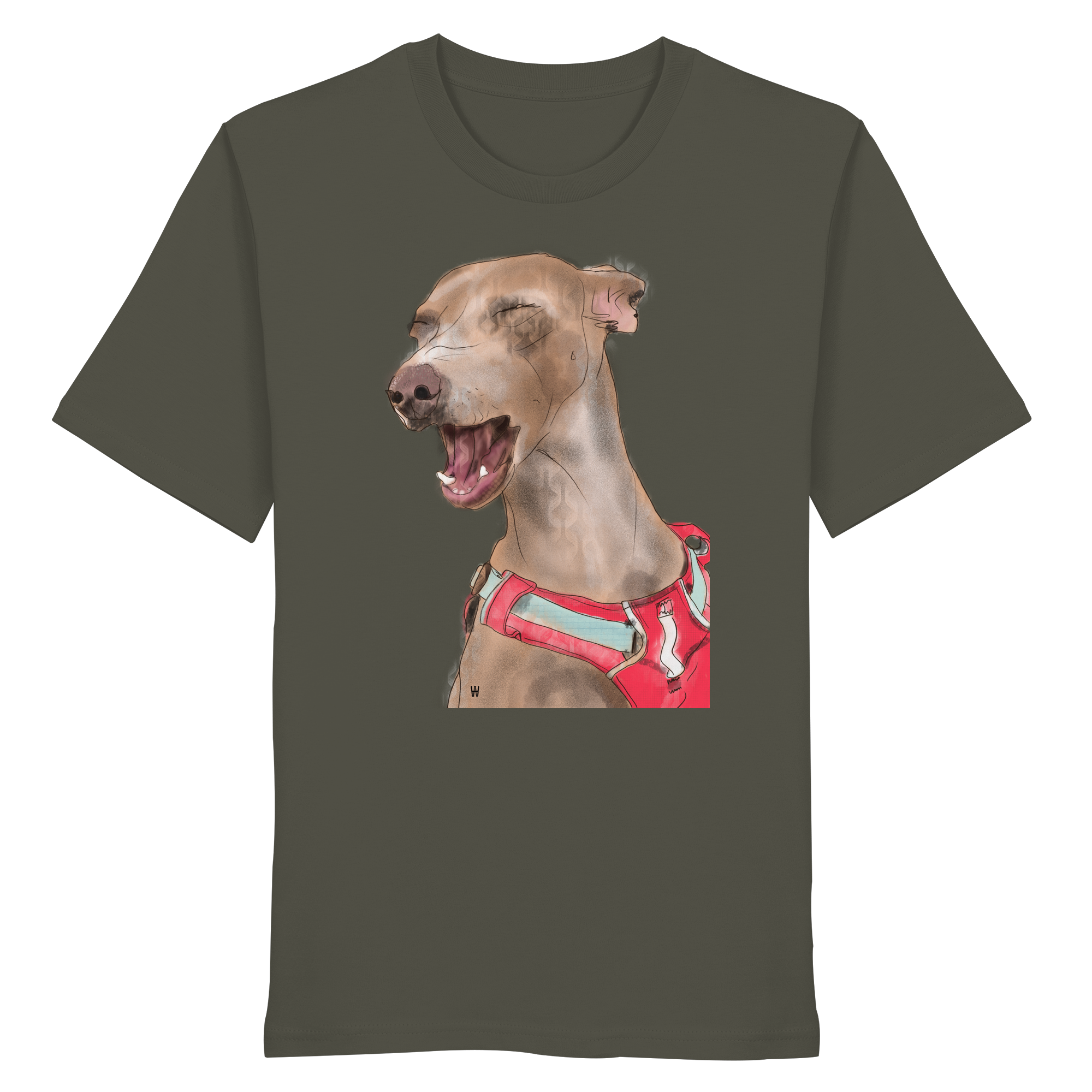 Podenco #7 ... Organic Unisex Shirt ... Lieblingsmomente
