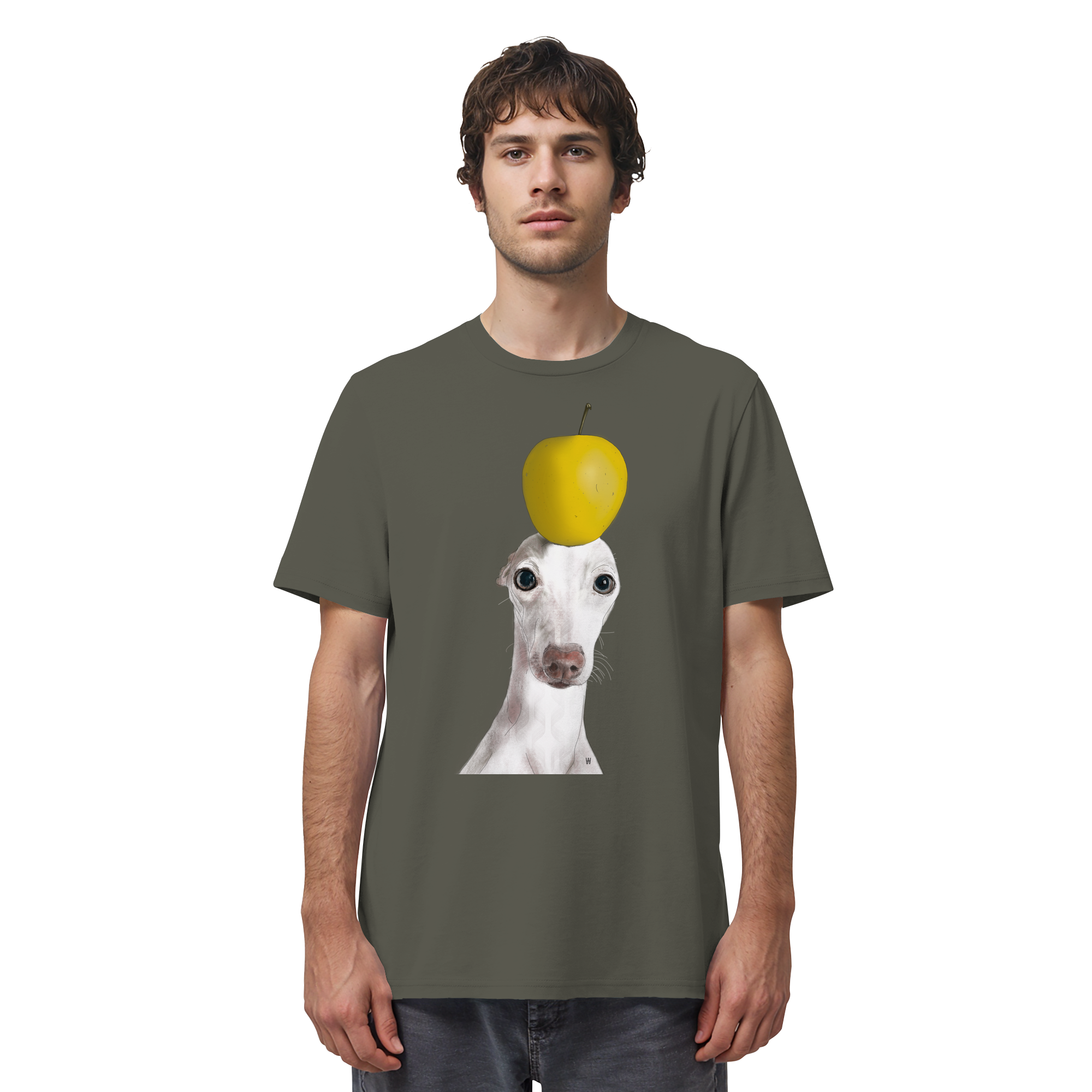 Italienisches Windspiel #1 ... Organic Unisex T-Shirt ... Lieblingsmomente