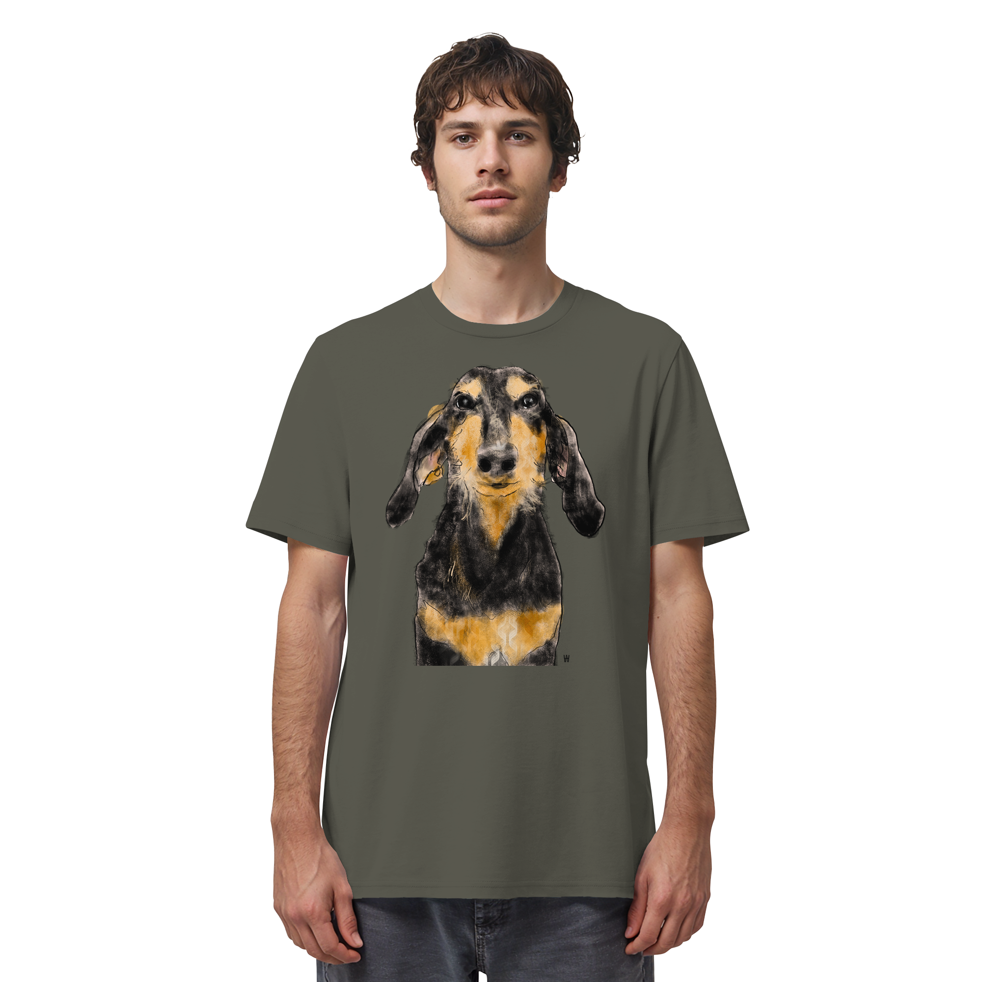 Segugio Italiano #1 ... Organic Unisex T-Shirt ... Charakterköpfe