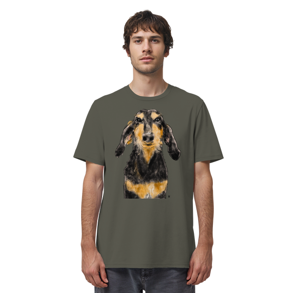 Segugio Italiano #1 ... Organic Unisex T-Shirt ... Charakterköpfe