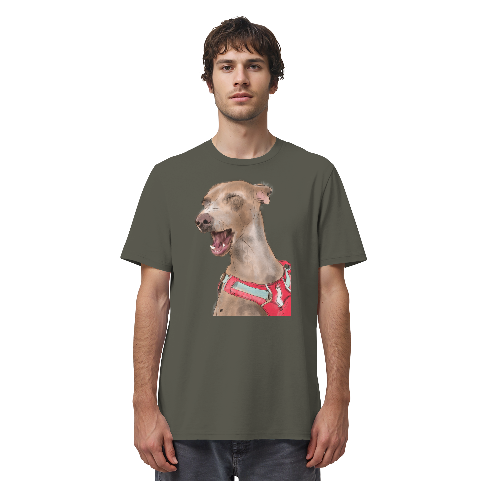 Podenco #7 ... Organic Unisex Shirt ... Lieblingsmomente