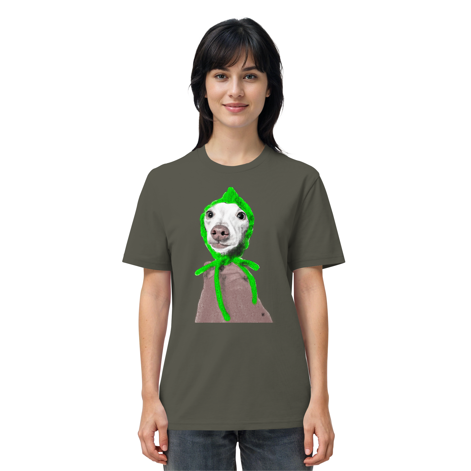 Italienisches Windspiel #13 ... Organic Unisex Shirt ... Seelenstudien