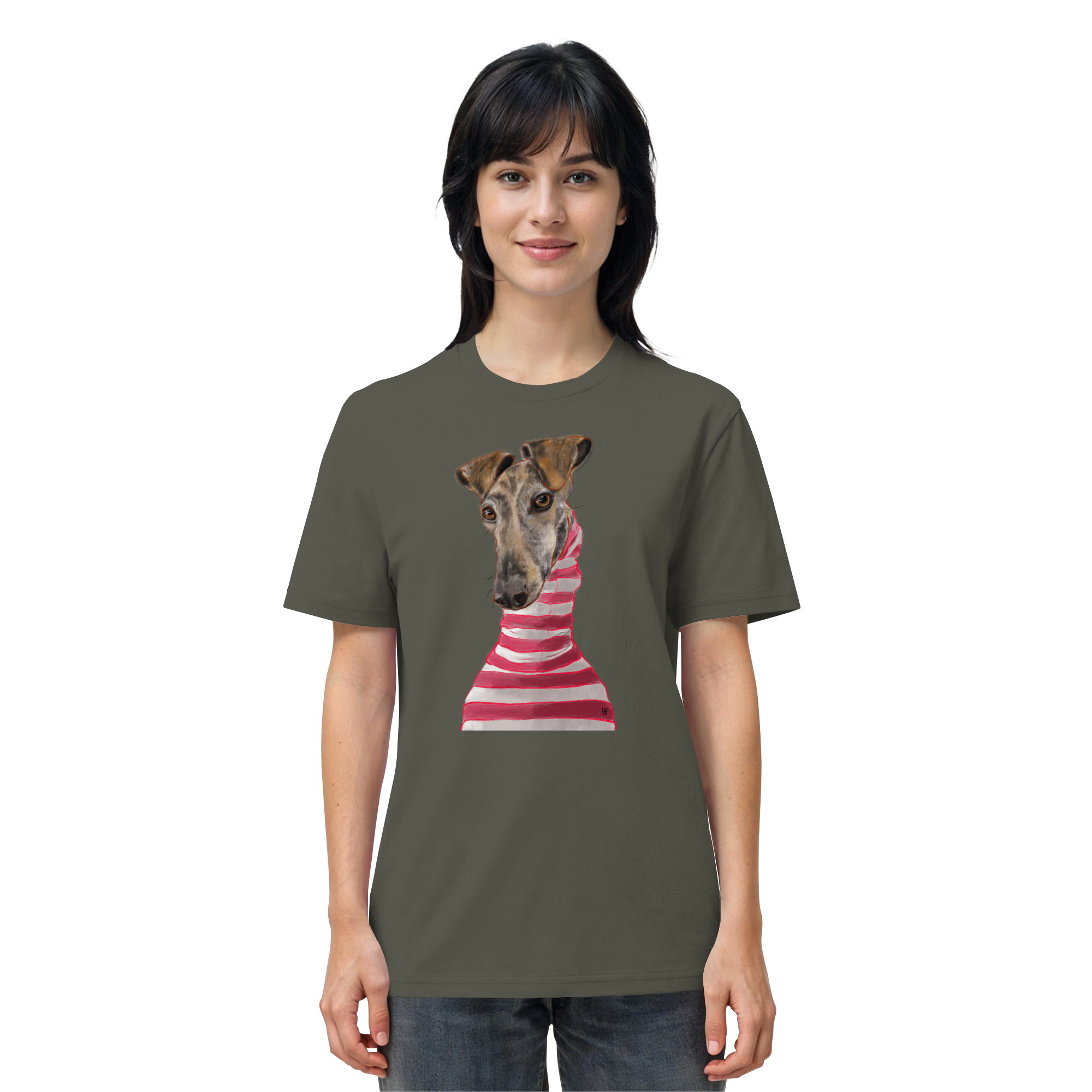 Galgo #2 ... Organic Unisex T-Shirt ... Charakterköpfe