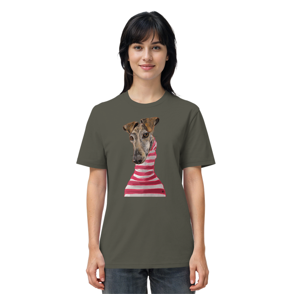 Galgo #2 ... Organic Unisex T-Shirt ... Charakterköpfe