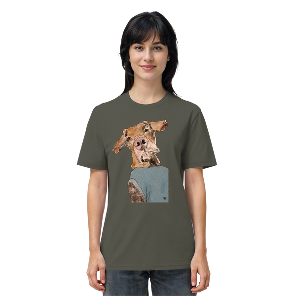 Magyar Vizsla #1 ... Organic Unisex Shirt ... Charakterköpfe