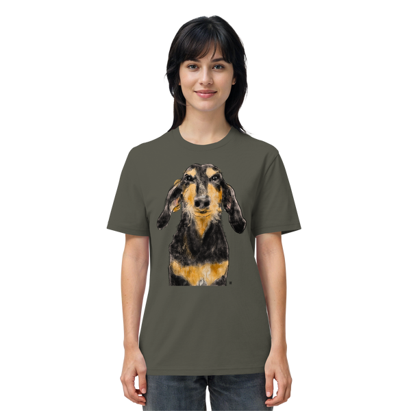 Segugio Italiano #1 ... Organic Unisex T-Shirt ... Charakterköpfe