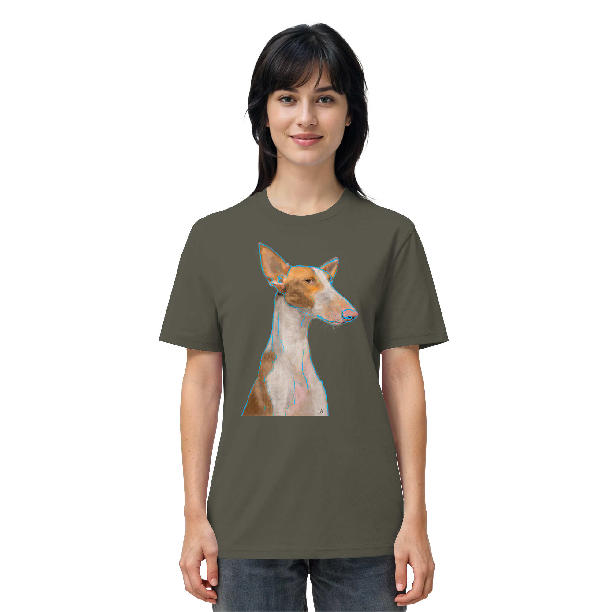 Podenco #3 ... Organic Unisex T-shirt ... Seelenstudien