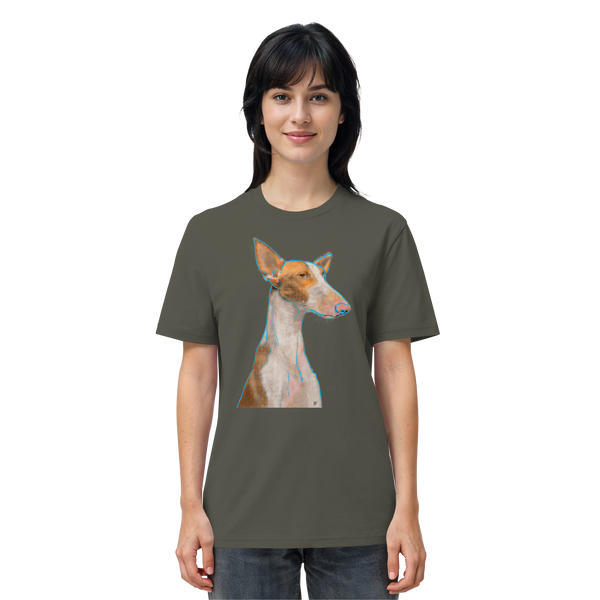 Podenco #3 ... Organic Unisex T-shirt ... Seelenstudien
