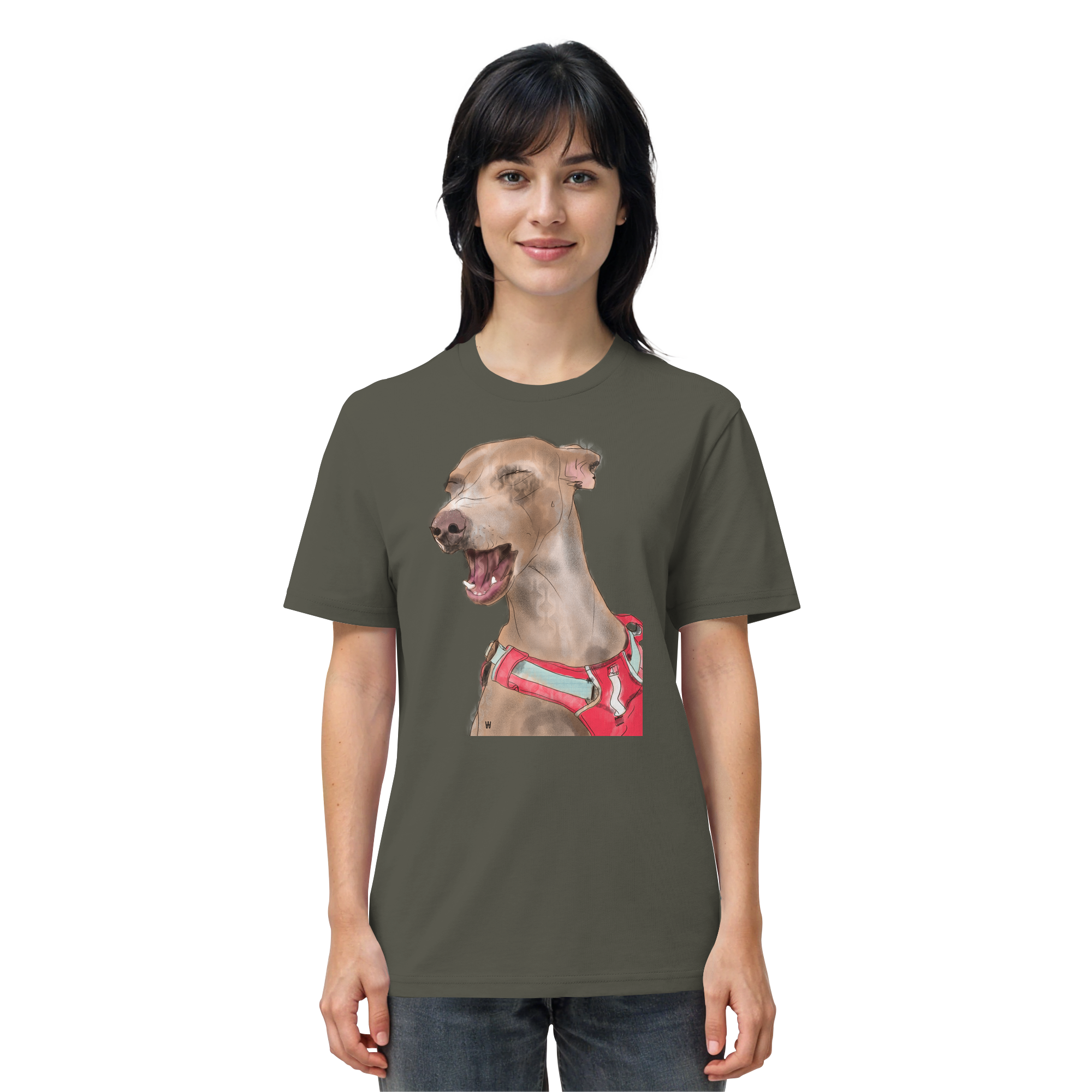 Podenco #7 ... Organic Unisex Shirt ... Lieblingsmomente